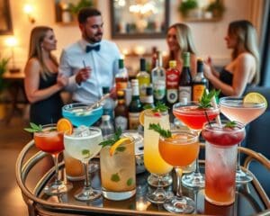 Cocktailrecepten voor een avond met vrienden