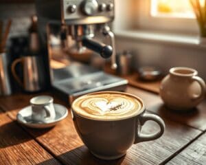 Hoe maak je een romige cappuccino thuis?