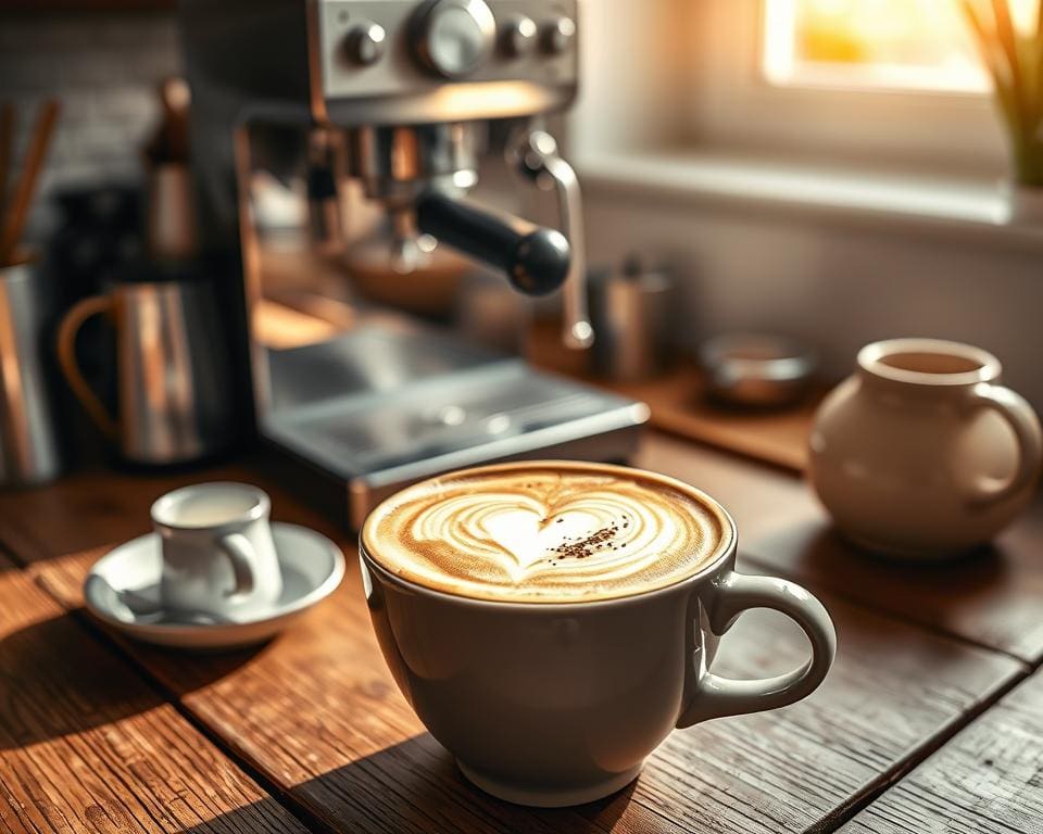 Hoe maak je een romige cappuccino thuis?