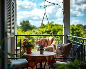 Hoe richt je een balkon gezellig in?