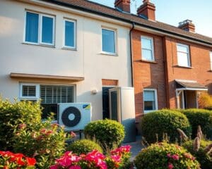 Is een warmtepomp geschikt voor een rijtjeshuis?