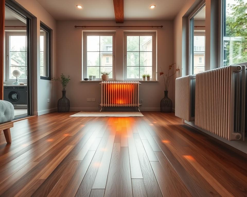 Is vloerverwarming zuiniger dan radiatoren?