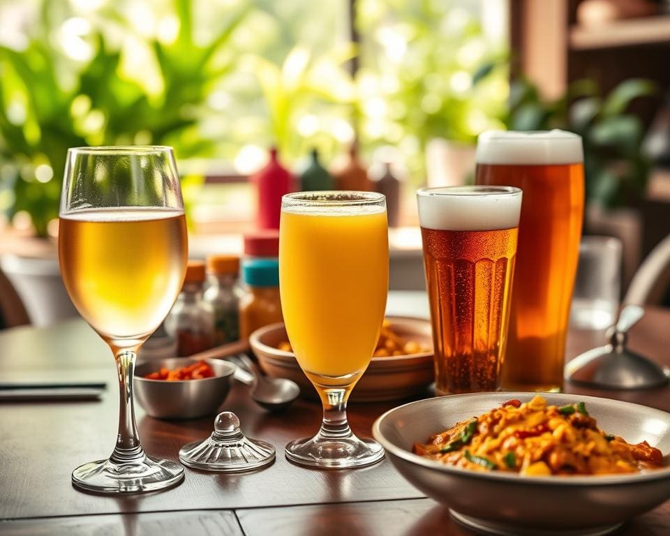 Wat drink je bij een pittig gerecht?