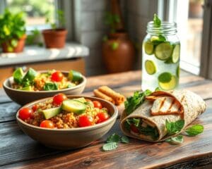 Wat eet je als snelle gezonde lunch?