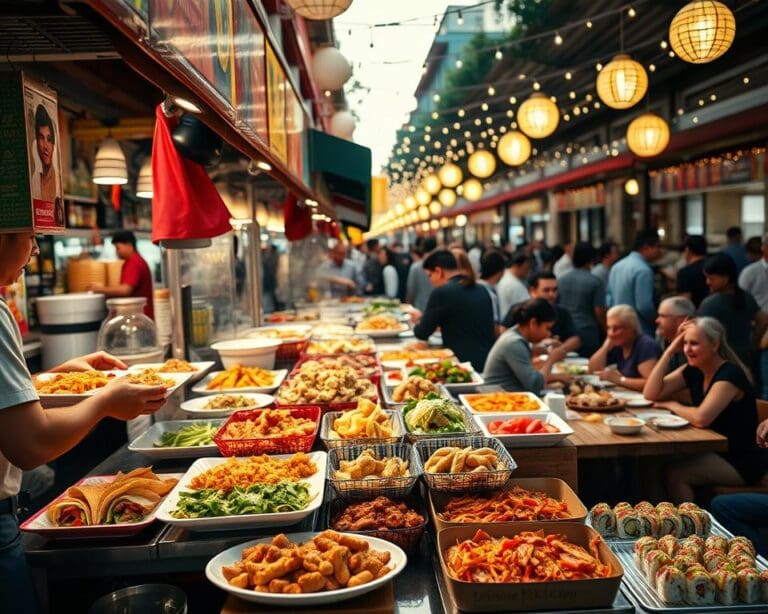 Wat zijn populaire streetfood gerechten?