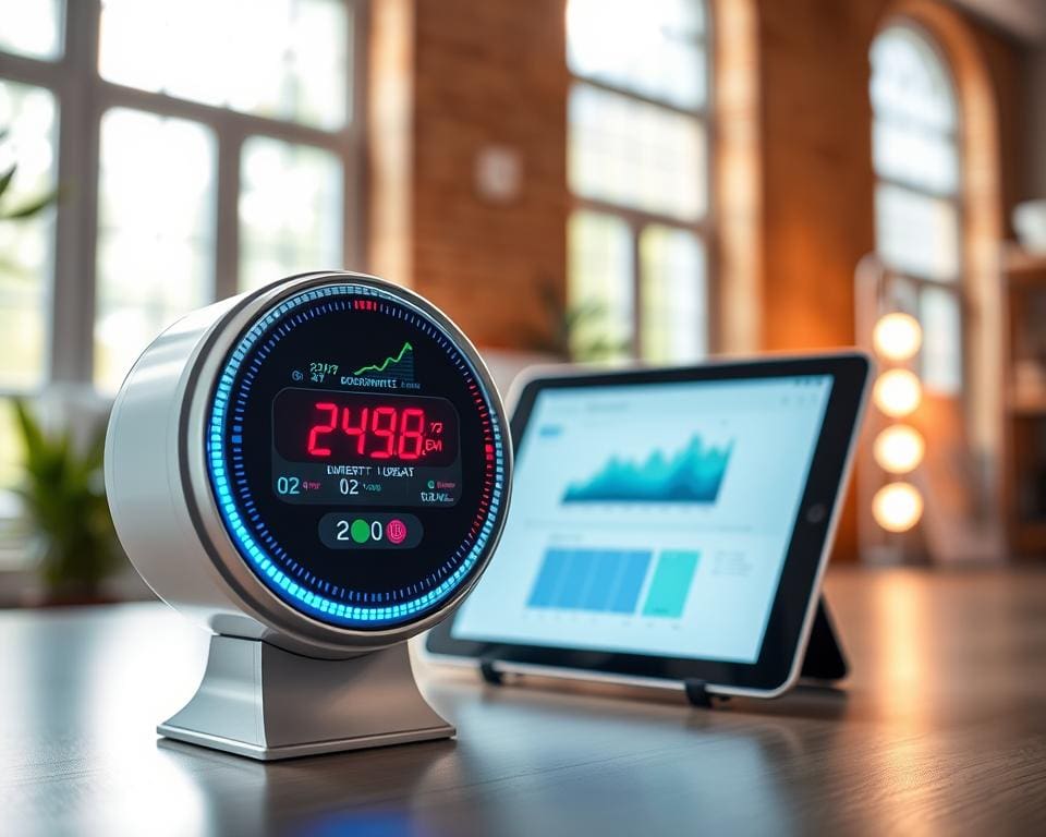 Welke energiemeter geeft inzicht in verbruik?