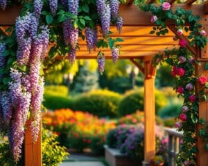 Welke klimplanten passen bij een pergola?