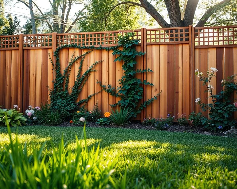 Welke schutting zorgt voor privacy?