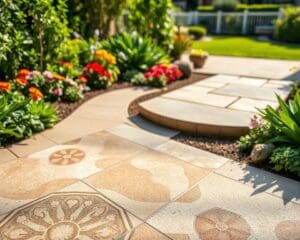 Welke tuintegels zijn geschikt voor intensief gebruik?