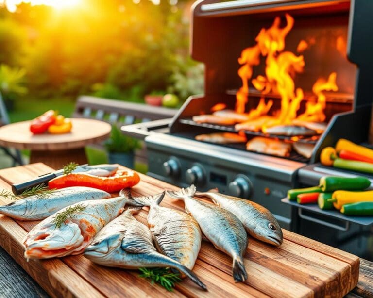 Welke vissoorten zijn geschikt om te grillen?