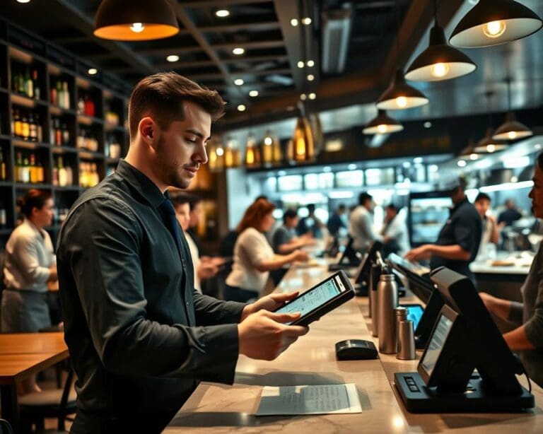 Hoe helpt een horeca kassasysteem bij snelle bestellingen?