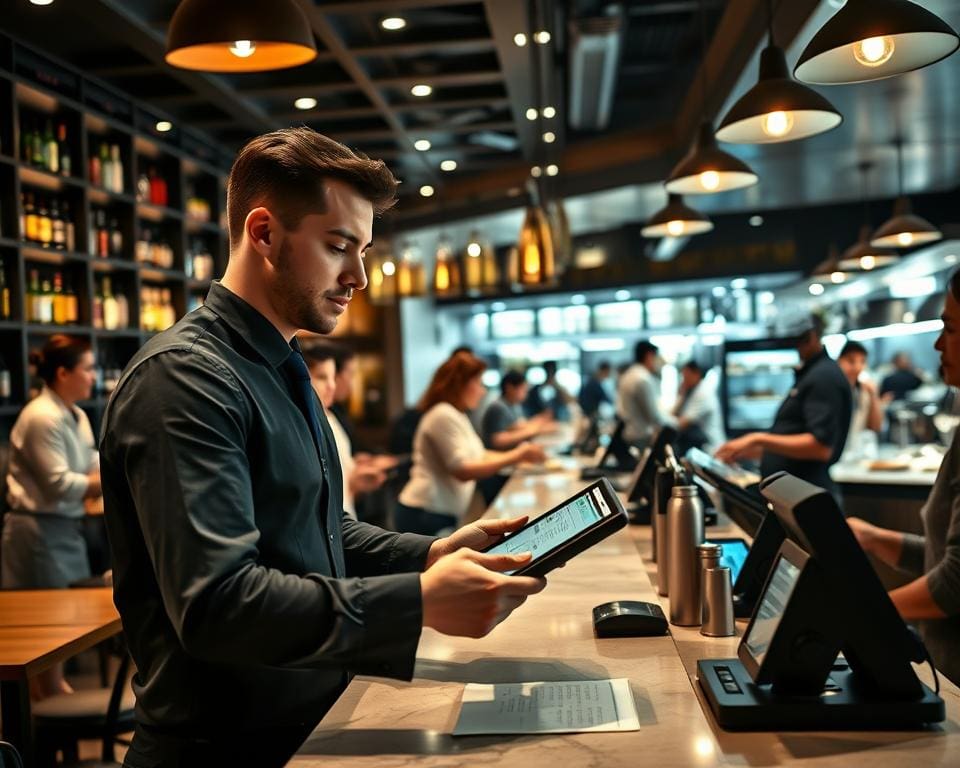 Hoe helpt een horeca kassasysteem bij snelle bestellingen?