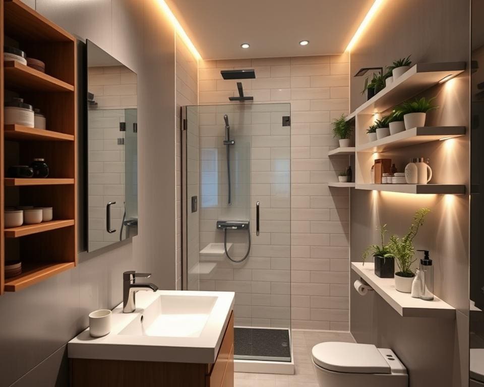 Hoe maak je een kleine badkamer praktischer?