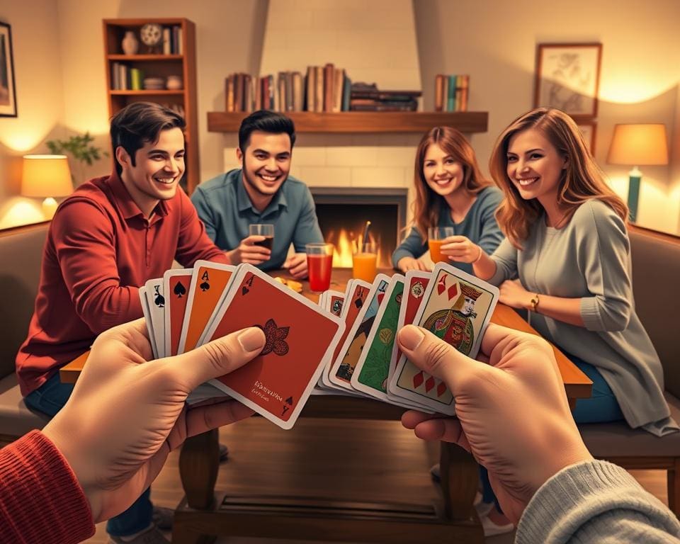 Wat maakt een avondje kaarten zo gezellig?
