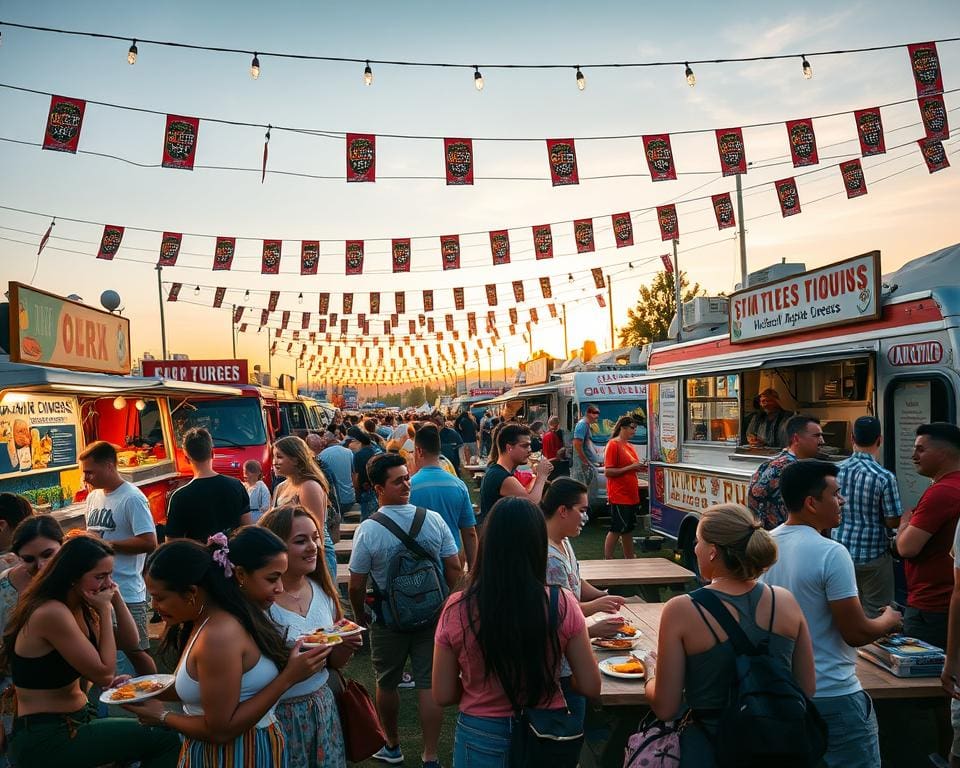 Wat maakt een foodtruckfestival zo populair?