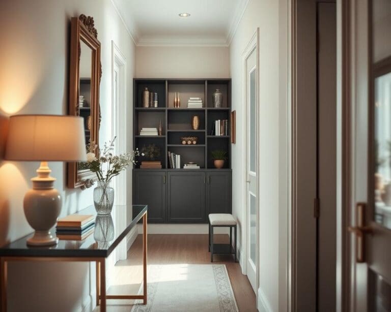 smalle hal inrichten