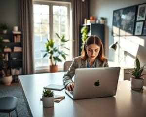 Hoe richt je een thuiskantoor in huis?