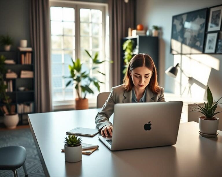 Hoe richt je een thuiskantoor in huis?