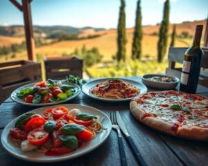 Italiaanse gerechten