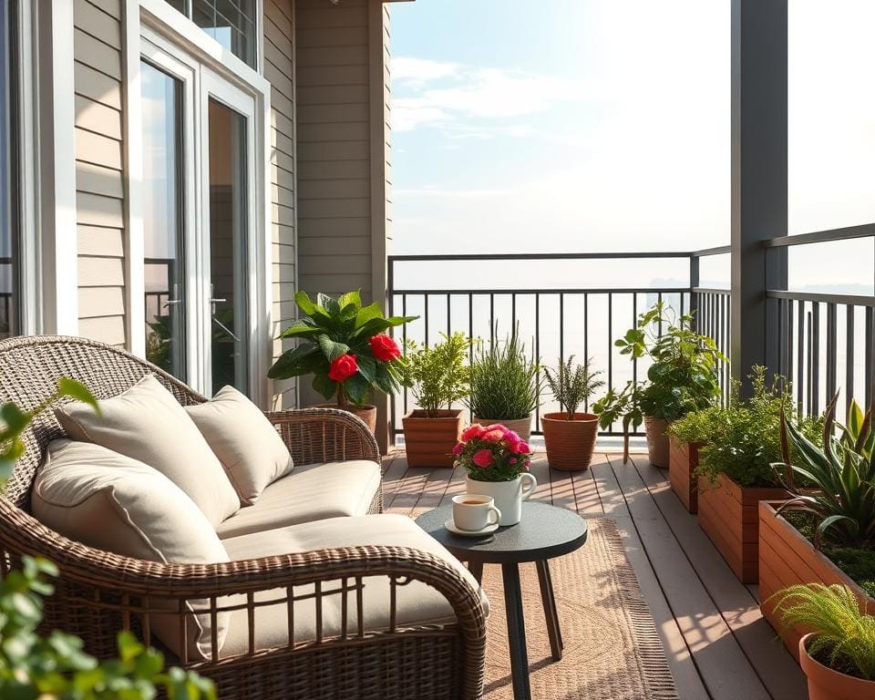 balkon op noorden inrichten