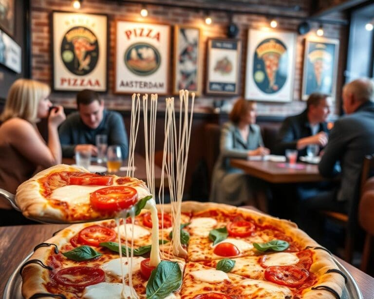pizza eten Amsterdam