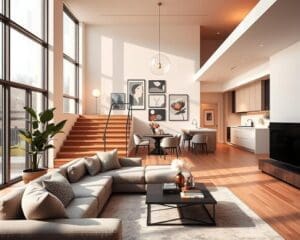 split level interieur