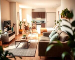 studio appartement inrichten