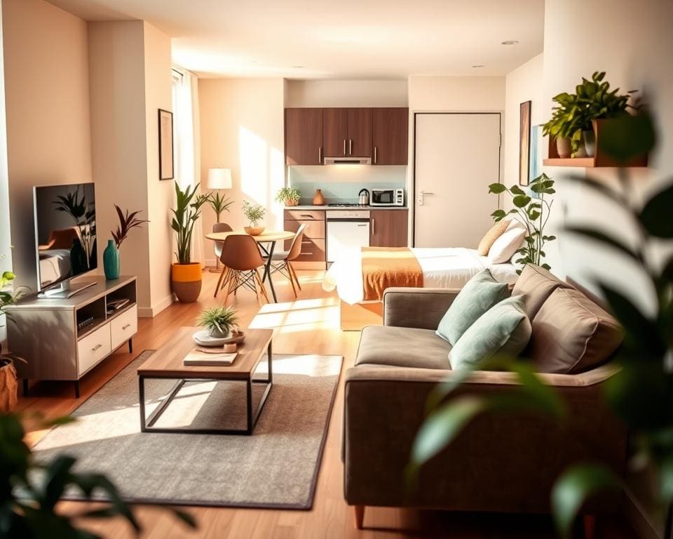 studio appartement inrichten