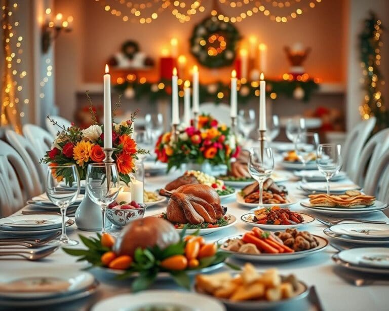 diner voor gasten maken