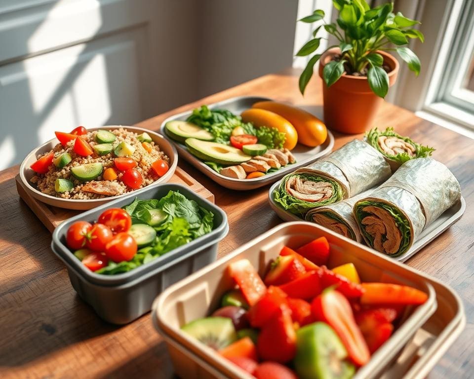 gezonde lunch werk