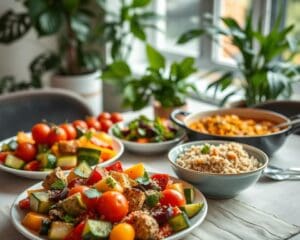 vegetarische gerechten