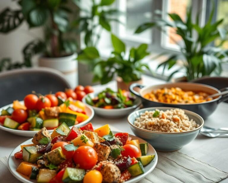 vegetarische gerechten