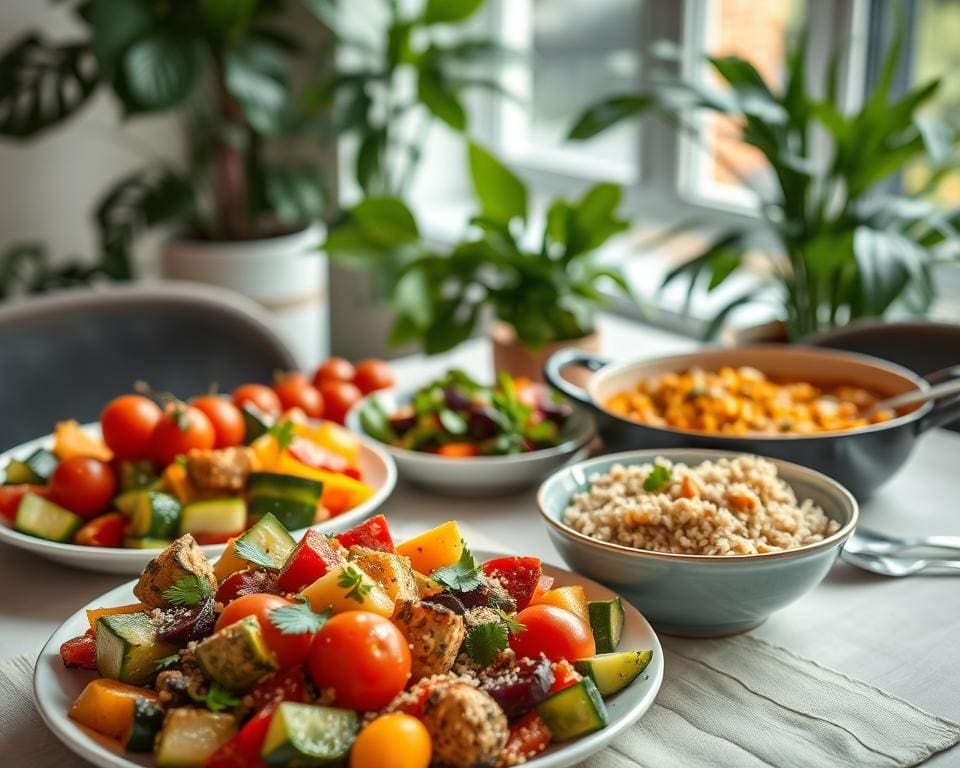 vegetarische gerechten
