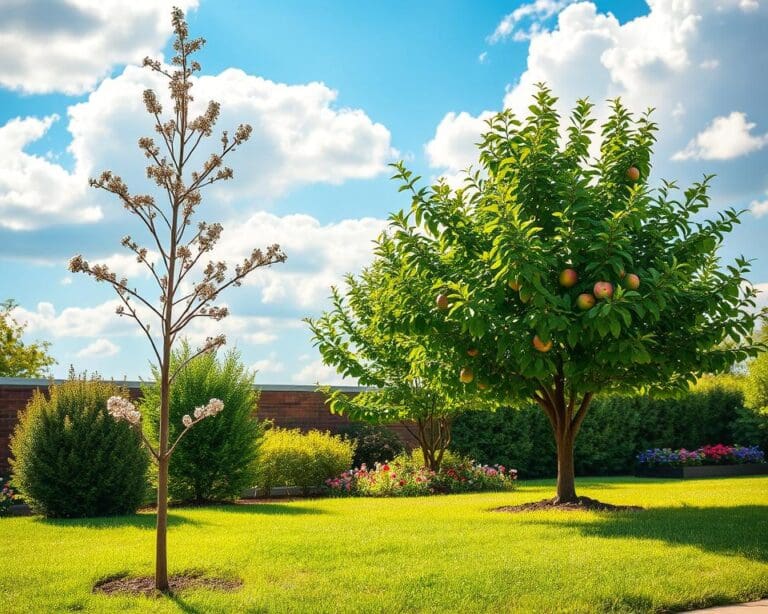 bomen tuin