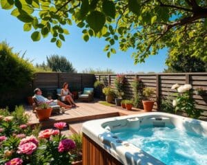hottub tuin