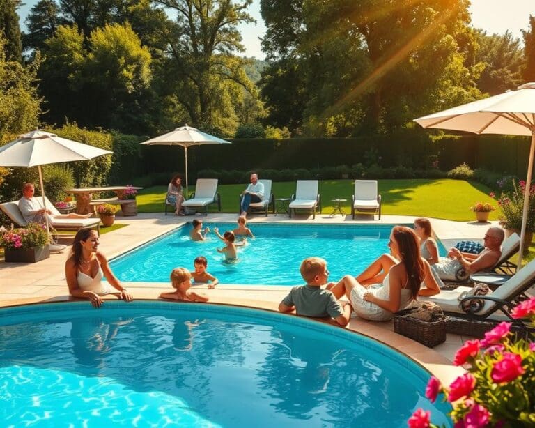 zwembad tuin