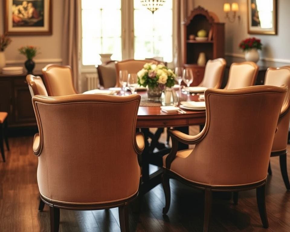 comfortabele eetkamerstoelen