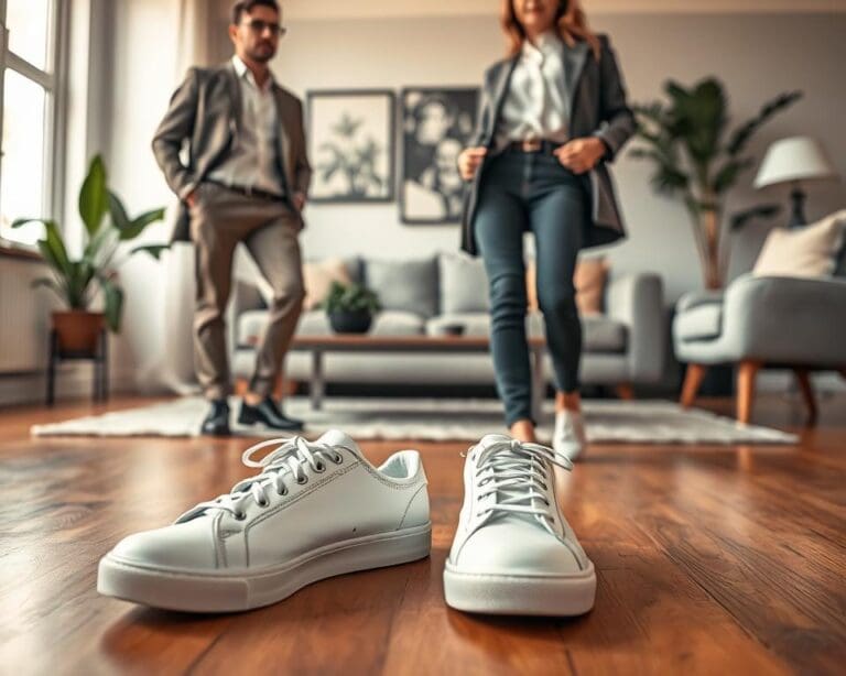 witte sneakers
