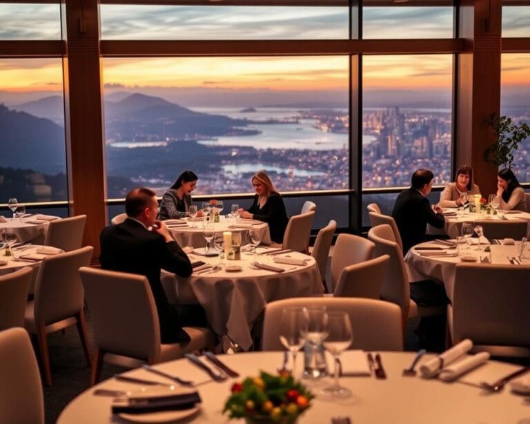 restaurants met uitzicht