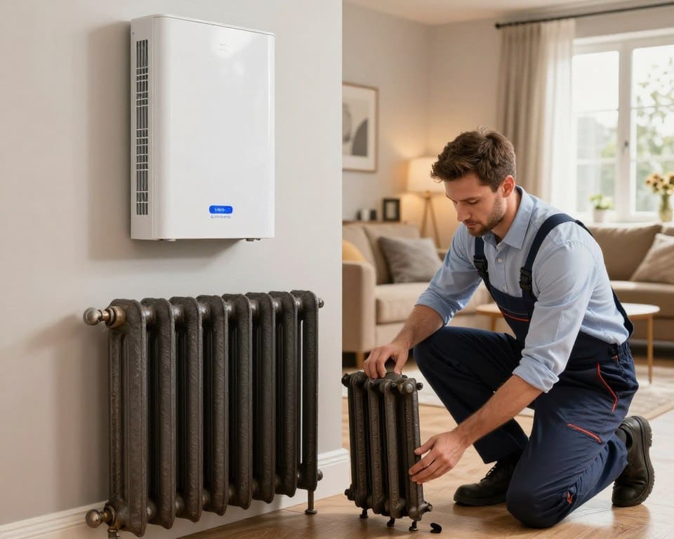 oude radiatoren vervangen